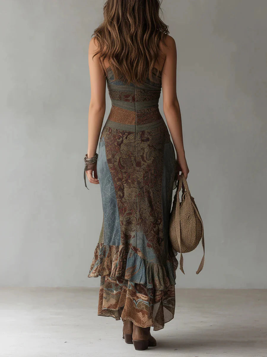 Vestido Boho Asimétrico