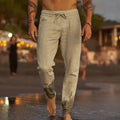 Pantalones de lino para verano.