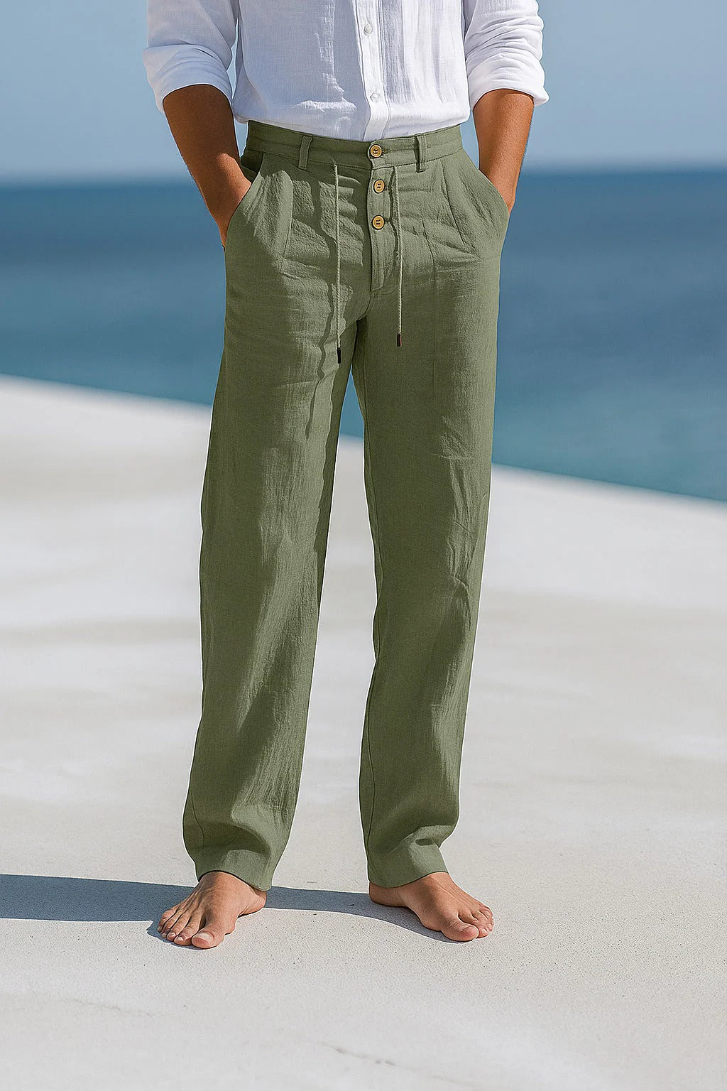 Pantalón de Lino Premium.